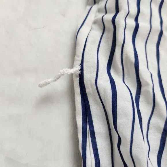 New (missing tie) Women's S By Anthropologie stripe lightweight robe